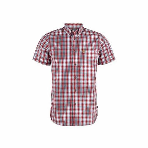 Fjallraven Men Övik Shirts Red PH181257 Philippines